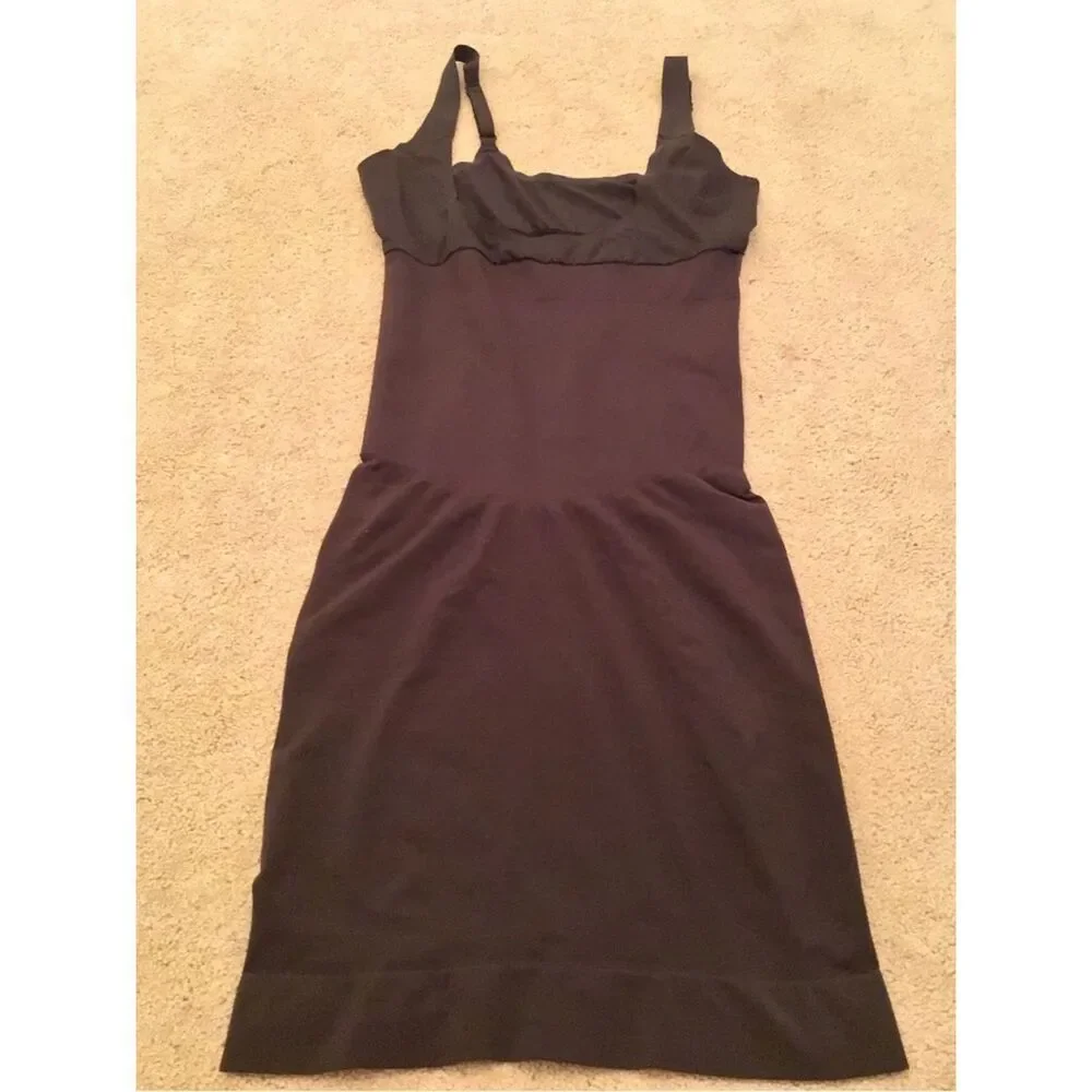 SPANX Black Shapewear Open Bust Slip